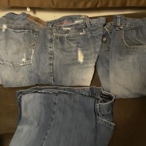 All sizes jeans and shorts